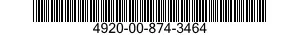 4920-00-874-3464  4920008743464 008743464