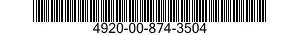 4920-00-874-3504  4920008743504 008743504