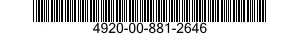 4920-00-881-2646 TEST STATION,ELECTRICAL-ELECTRONIC EQUIPMENT 4920008812646 008812646