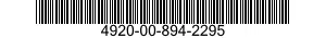 4920-00-894-2295  4920008942295 008942295