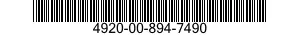 4920-00-894-7490  4920008947490 008947490