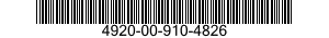 4920-00-910-4826  4920009104826 009104826