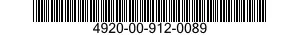 4920-00-912-0089  4920009120089 009120089