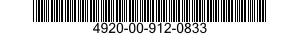 4920-00-912-0833 ADAPTER KIT,TEST 4920009120833 009120833