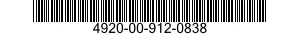 4920-00-912-0838  4920009120838 009120838