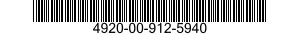 4920-00-912-5940  4920009125940 009125940