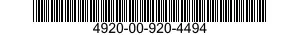 4920-00-920-4494  4920009204494 009204494