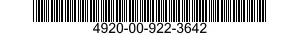 4920-00-922-3642  4920009223642 009223642