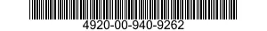 4920-00-940-9262  4920009409262 009409262