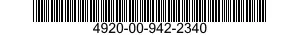 4920-00-942-2340  4920009422340 009422340