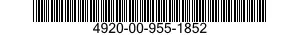 4920-00-955-1852 CABLE ASSEMBLY,SPECIAL PURPOSE,ELECTRICAL 4920009551852 009551852