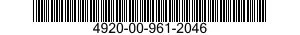 4920-00-961-2046  4920009612046 009612046