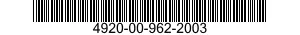4920-00-962-2003  4920009622003 009622003