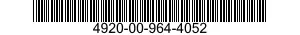 4920-00-964-4052  4920009644052 009644052
