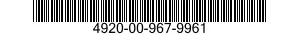 4920-00-967-9961  4920009679961 009679961