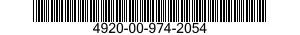 4920-00-974-2054  4920009742054 009742054