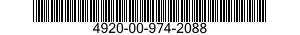 4920-00-974-2088  4920009742088 009742088