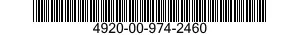 4920-00-974-2460  4920009742460 009742460