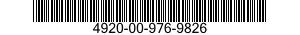 4920-00-976-9826  4920009769826 009769826
