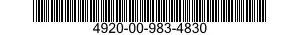 4920-00-983-4830  4920009834830 009834830