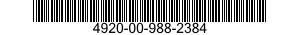 4920-00-988-2384  4920009882384 009882384