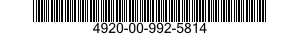 4920-00-992-5814  4920009925814 009925814
