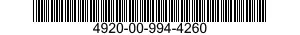 4920-00-994-4260  4920009944260 009944260