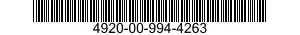 4920-00-994-4263  4920009944263 009944263