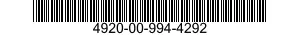 4920-00-994-4292  4920009944292 009944292