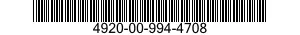 4920-00-994-4708  4920009944708 009944708