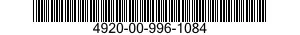 4920-00-996-1084  4920009961084 009961084