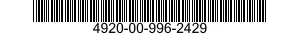 4920-00-996-2429  4920009962429 009962429