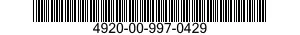 4920-00-997-0429  4920009970429 009970429