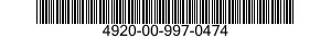 4920-00-997-0474  4920009970474 009970474