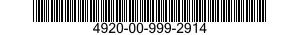 4920-00-999-2914  4920009992914 009992914
