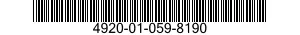 4920-01-059-8190  4920010598190 010598190