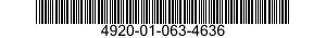 4920-01-063-4636 ROLLER ASSEMBLY 4920010634636 010634636