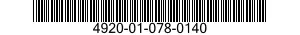 4920-01-078-0140  4920010780140 010780140