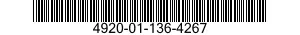 4920-01-136-4267 PATCHCARD 4920011364267 011364267
