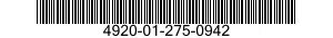 4920-01-275-0942 ADAPTER,TEST 4920012750942 012750942