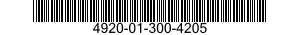 4920-01-300-4205  4920013004205 013004205