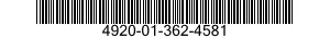 4920-01-362-4581 MASK,PLASMA SPRAY 4920013624581 013624581