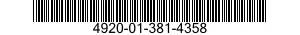 4920-01-381-4358 INSTALLATION KIT,SHOP EQUIPMENT 4920013814358 013814358