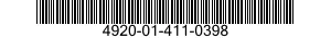 4920-01-411-0398 FIXTURE,ENGINE MAINTENANCE,AIRCRAFT 4920014110398 014110398