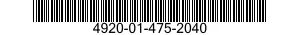 4920-01-475-2040 OPTICAL READER,DATA 4920014752040 014752040