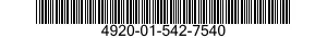 4920-01-542-7540 TOOL KIT,CYLINDER COMPRESSION TESTER 4920015427540 015427540