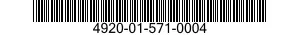 4920-01-571-0004 TEST PROGRAM SET 4920015710004 015710004