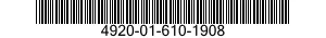 4920-01-610-1908 NRP,CABLE ASSEMBLY 4920016101908 016101908