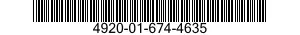 4920-01-674-4635 TEST SET,COUNTERMEASURES SET 4920016744635 016744635