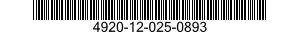 4920-12-025-0893 HOSE ASSEMBLY,NONMETALLIC 4920120250893 120250893